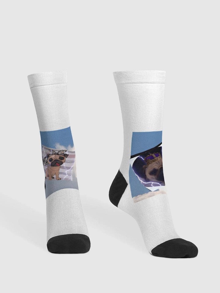 Electric Pug Squad Socks product image (2)