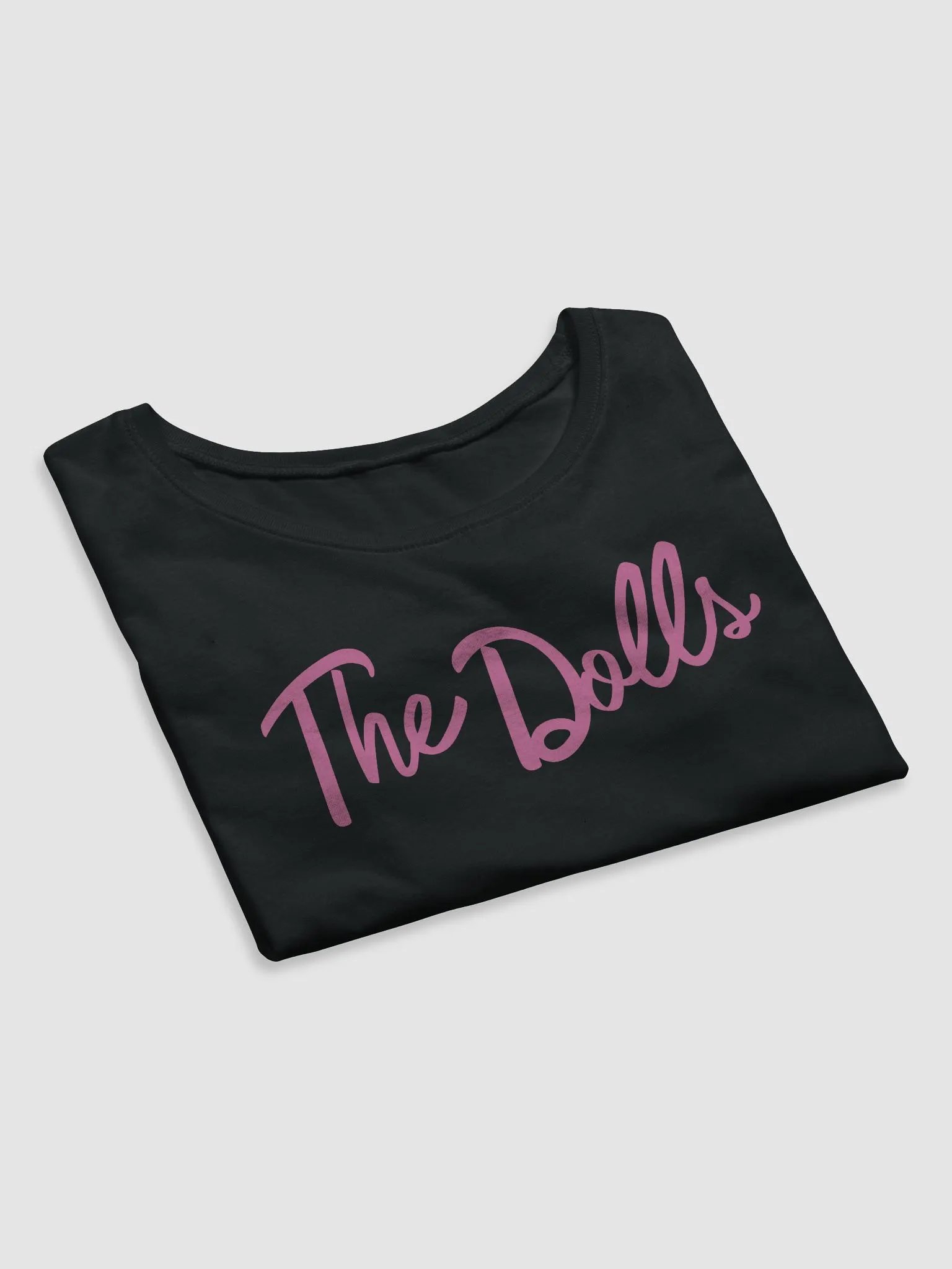 The Dolls Pink Font Cropped tee product image (7)