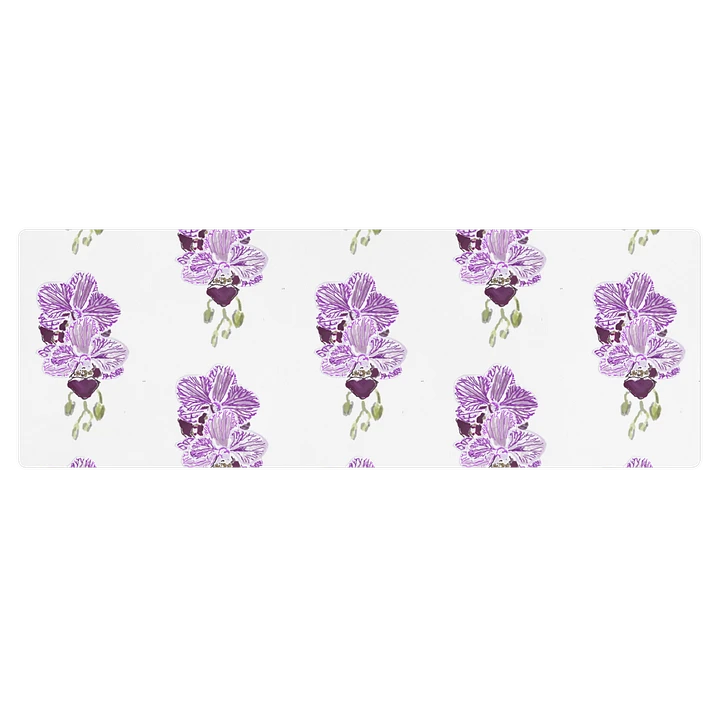 Miniaday Designs Purple Orchid Yoga Mat product image (1)