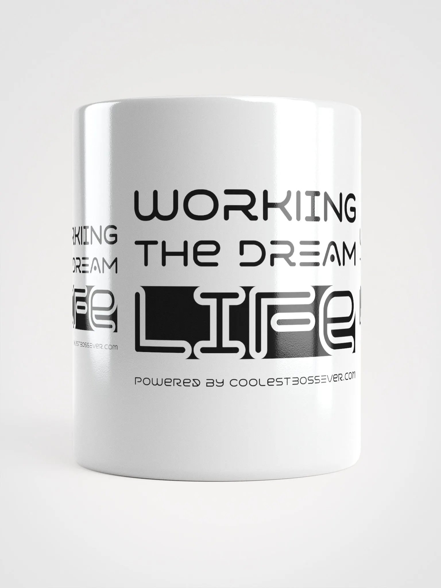 Working the Dream Life Coffee Mug – Motivational Ceramic Mug | Daily Inspiration | Purpose-Driven Drinkware product image (10)