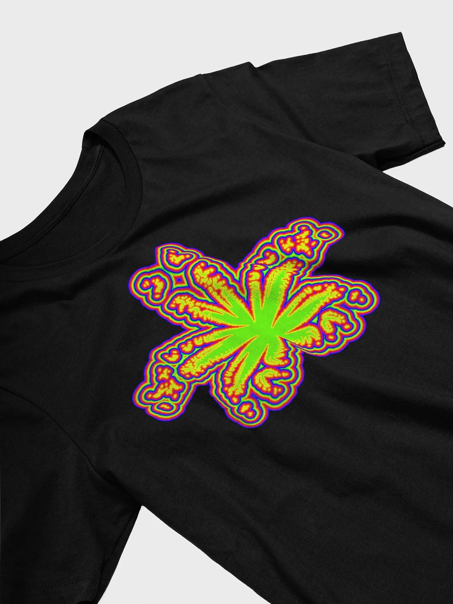 Rainbow Cannabis Queer Pride T-Shirt, Weed Leaf Stoner Tee product image (4)