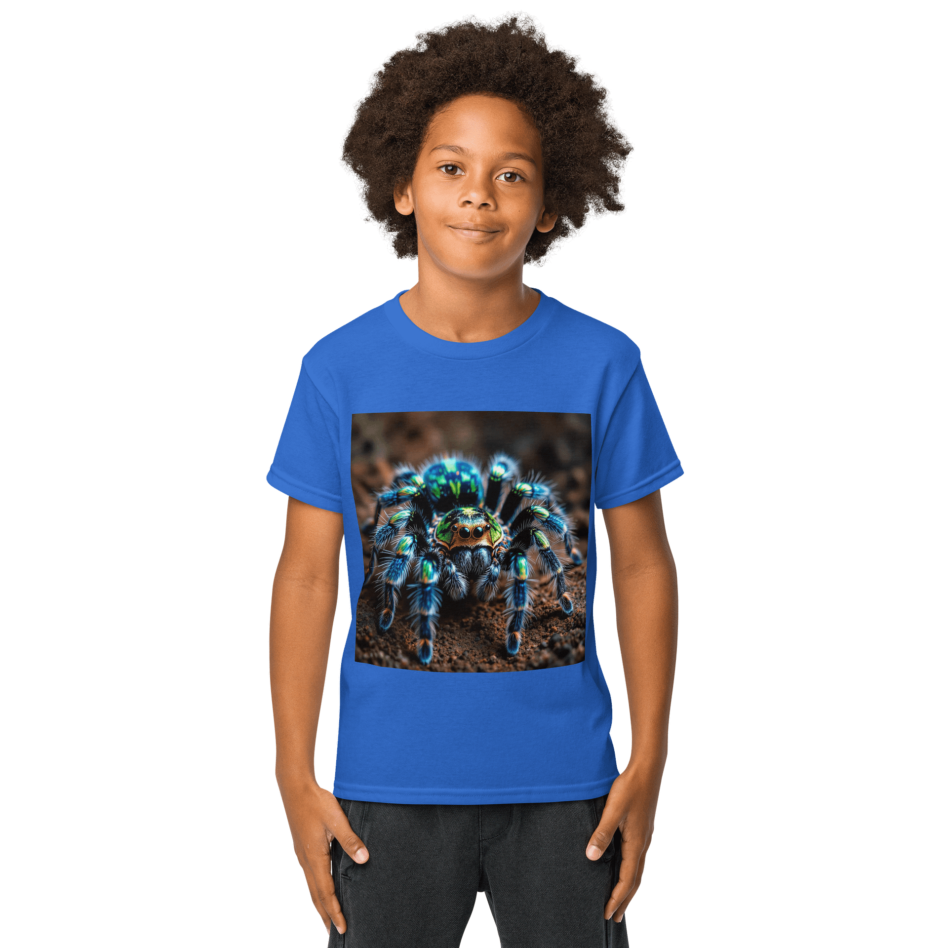 Vibrant Tarantula Youth Sports Tee product image (1)