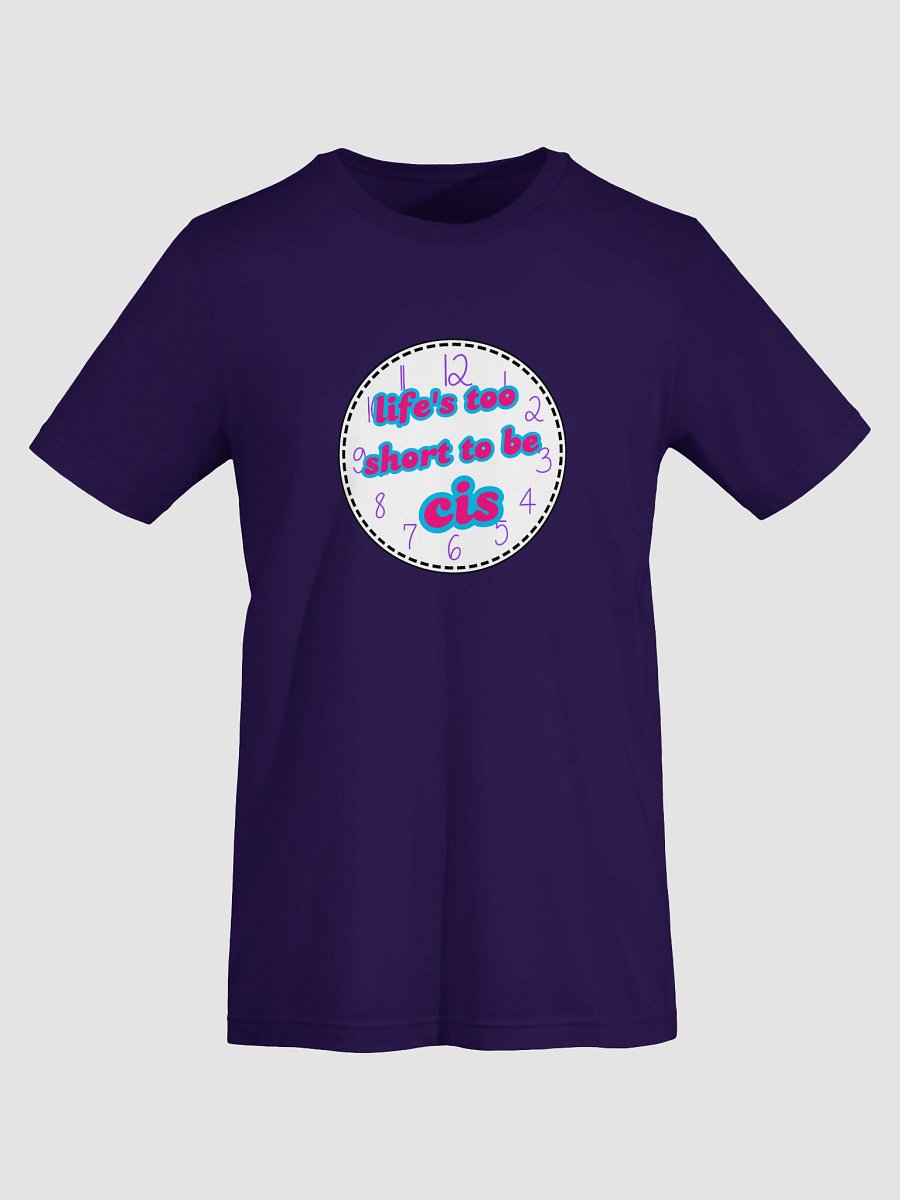 life's too short to be cis androgyne t-shirt product image (7)