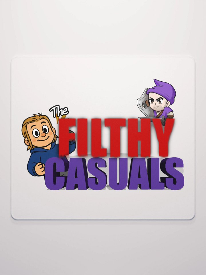 The Filthy Casuals Mouse Pad product image (2)