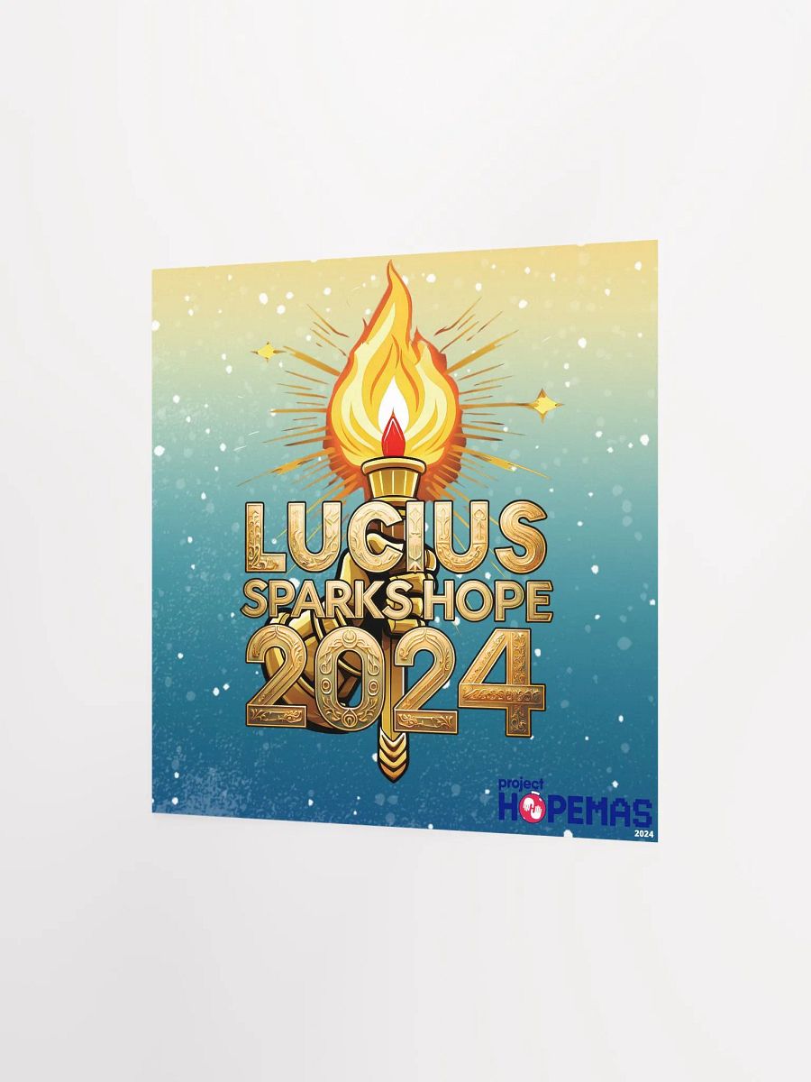 Lucius Sparks Hope 2024 Limited Poster product image (2)