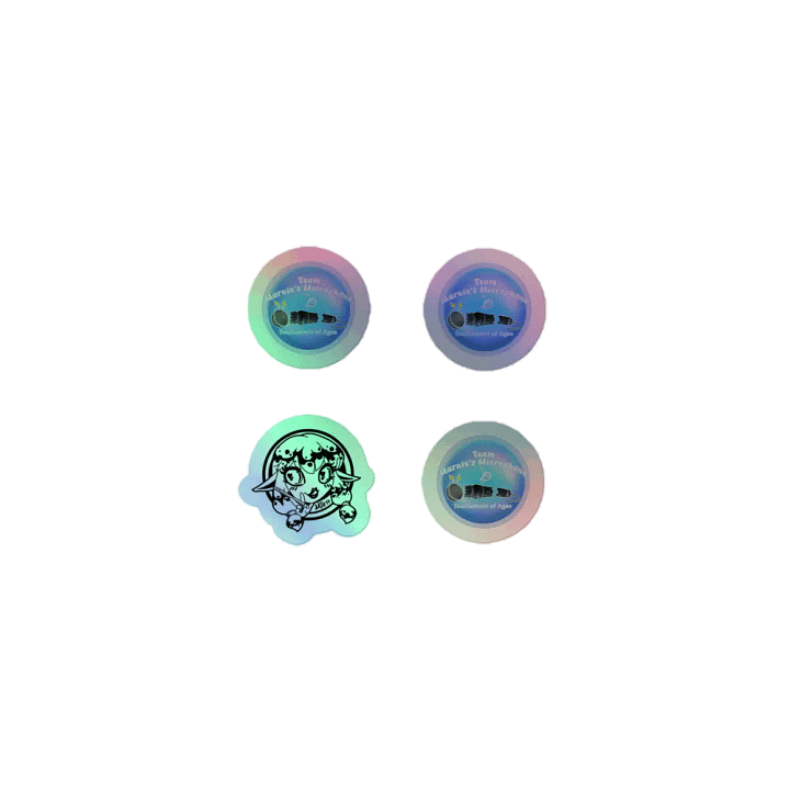 Team Marnie's Microphone - Holo Sticker Sheet product image (1)