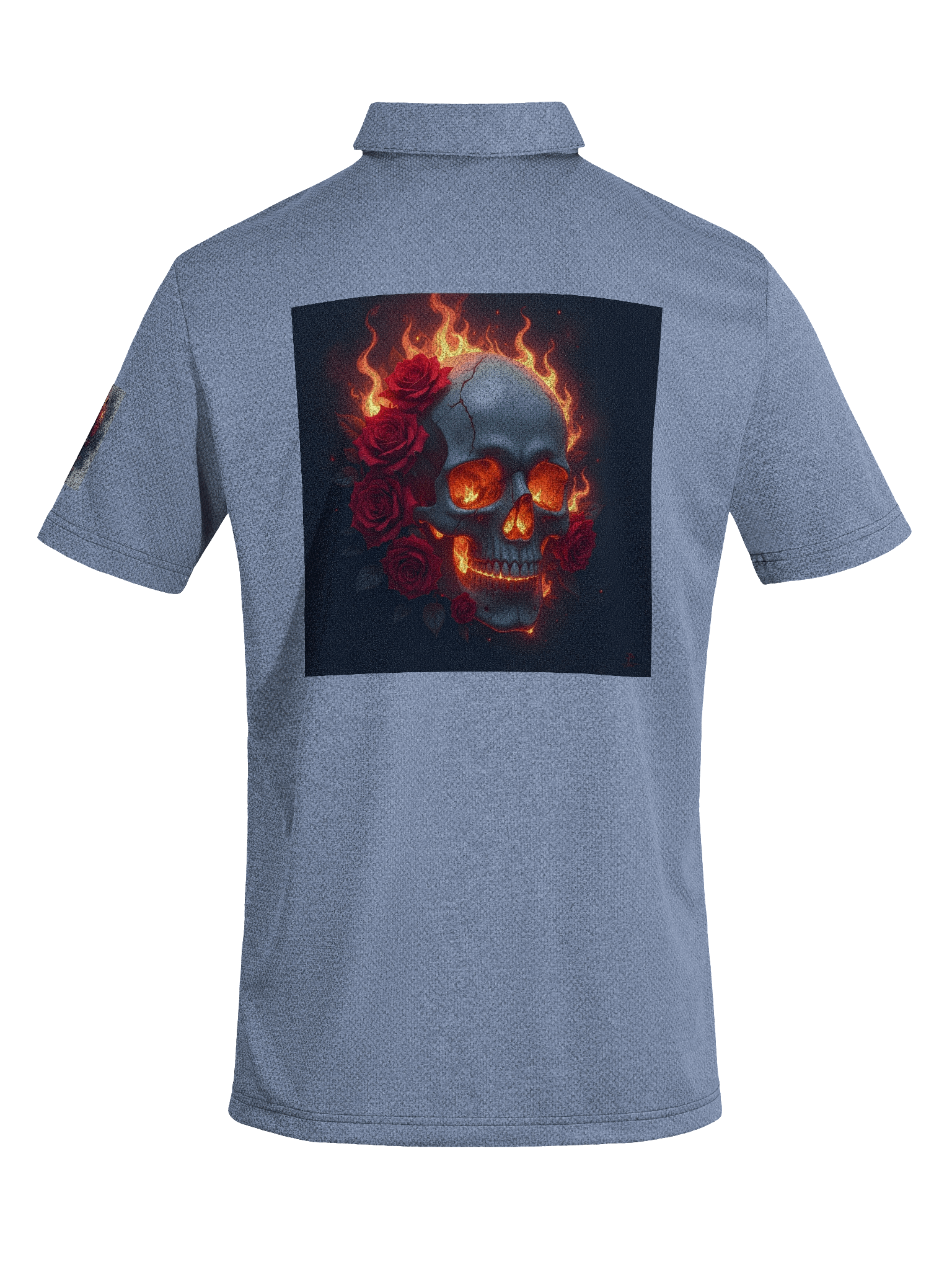 Eternal Embrace Skull and Roses Art Print product image (7)