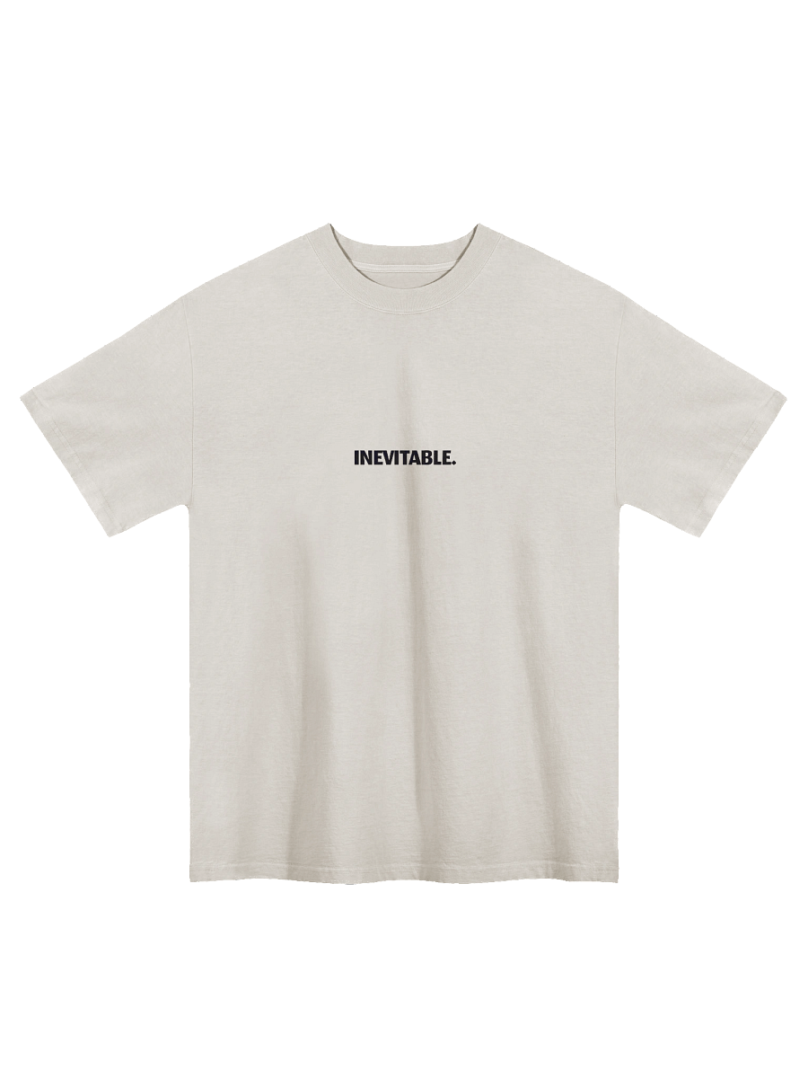 Magigio Death of Chance “Inevitable” Oversized Faded Tee (Black) product image (1)