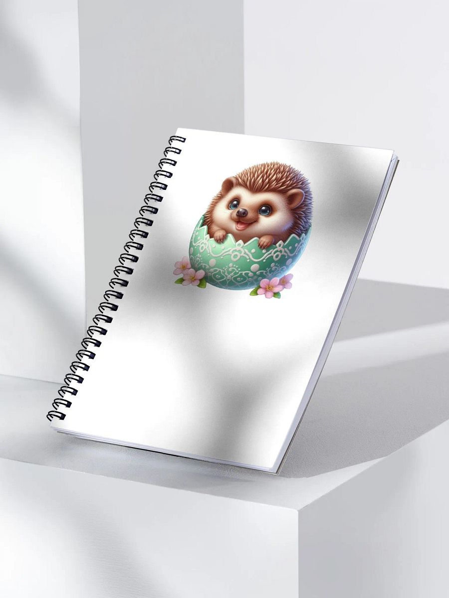 Hedgehog Easter Egg - Notebook product image (3)