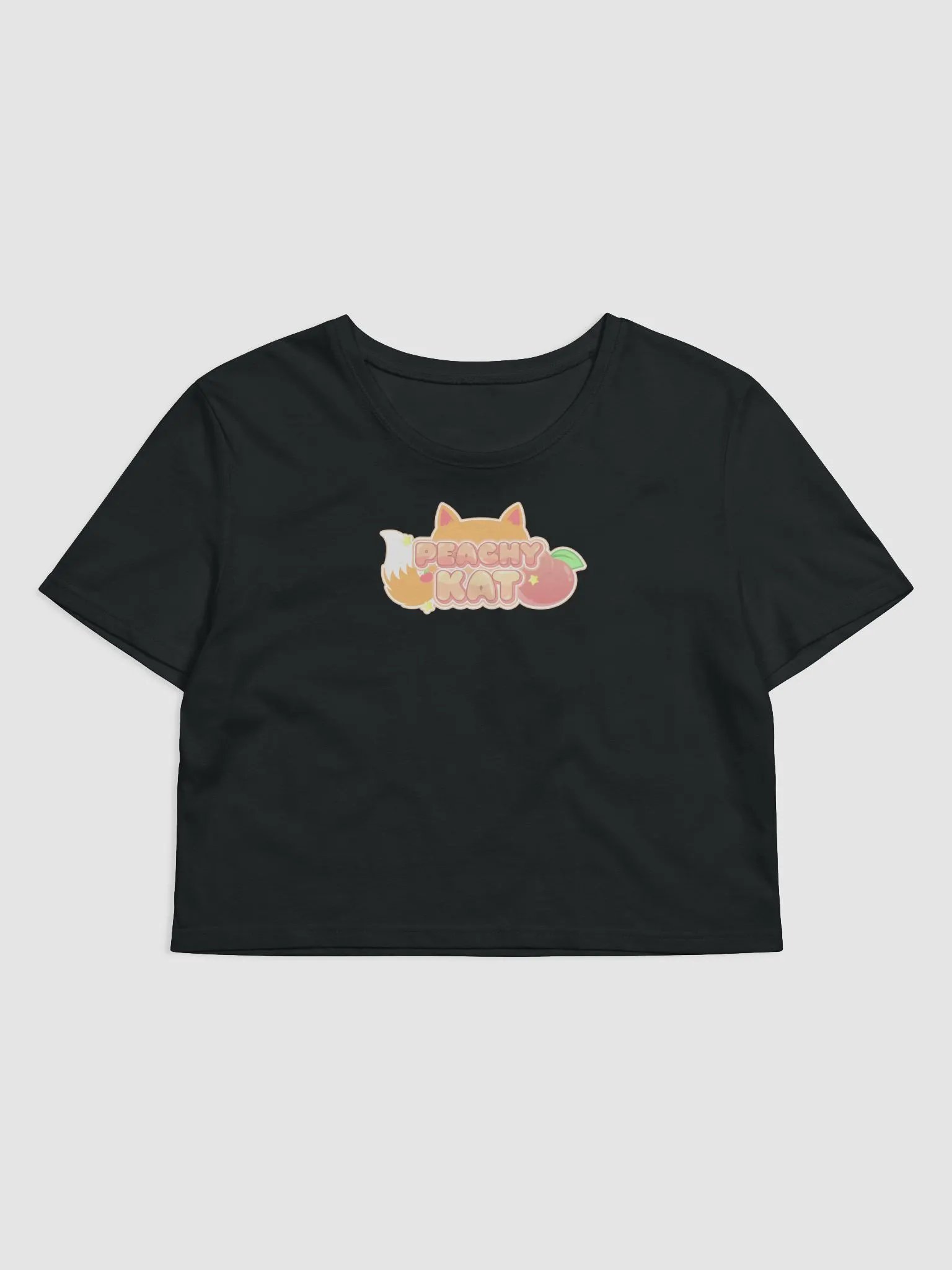 PeachyKat Logo Crop Top product image (2)
