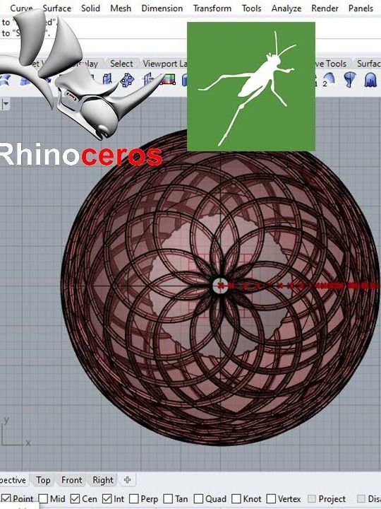 Parametric Tower Facade Design Grasshopper Rhino Files Download product image (3)