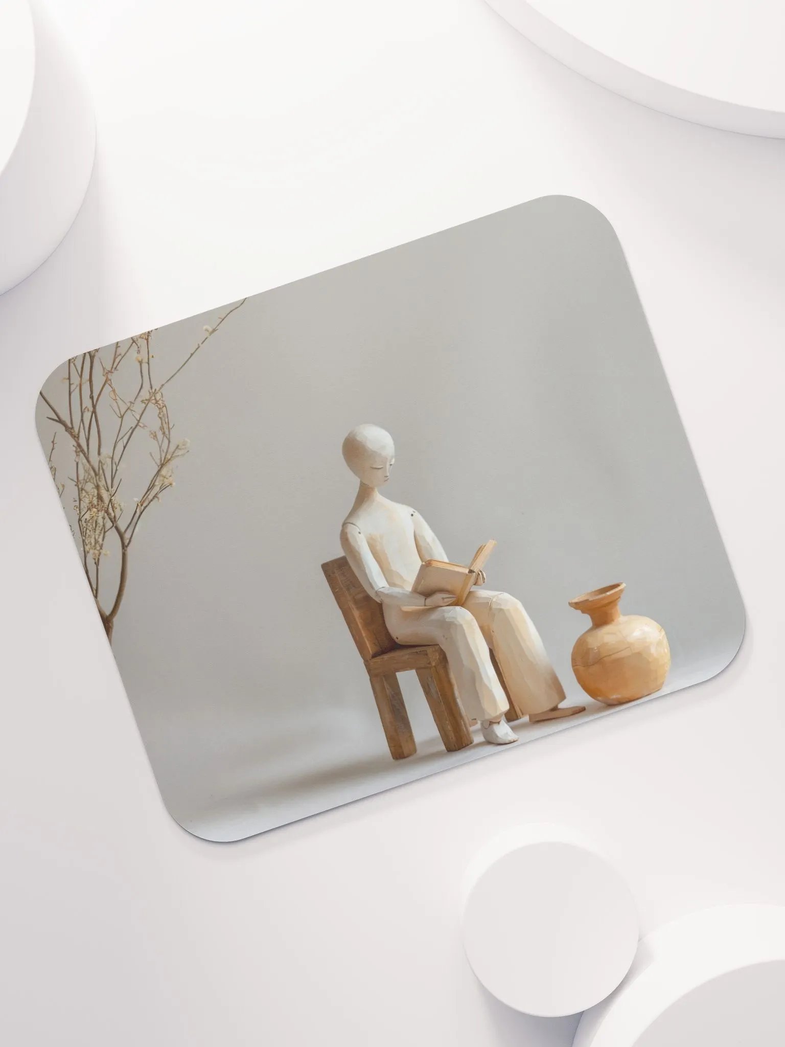 Classic Mouse Pad by Allcolor - We are all wooden people 001 product image (7)