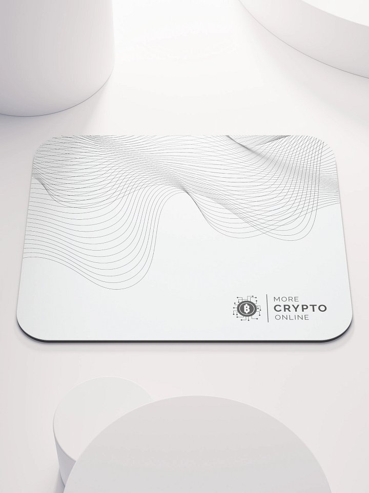 Mouse Pad MCO Waves White product image (1)