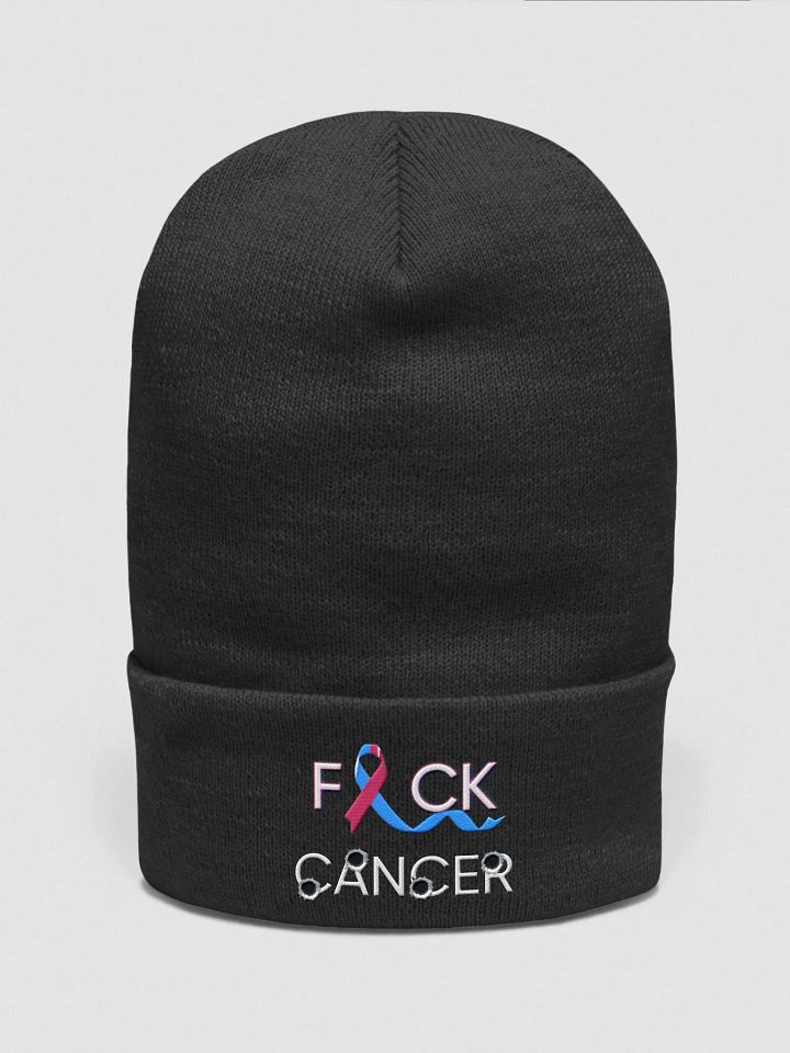 F Cancer Beanie product image (1)