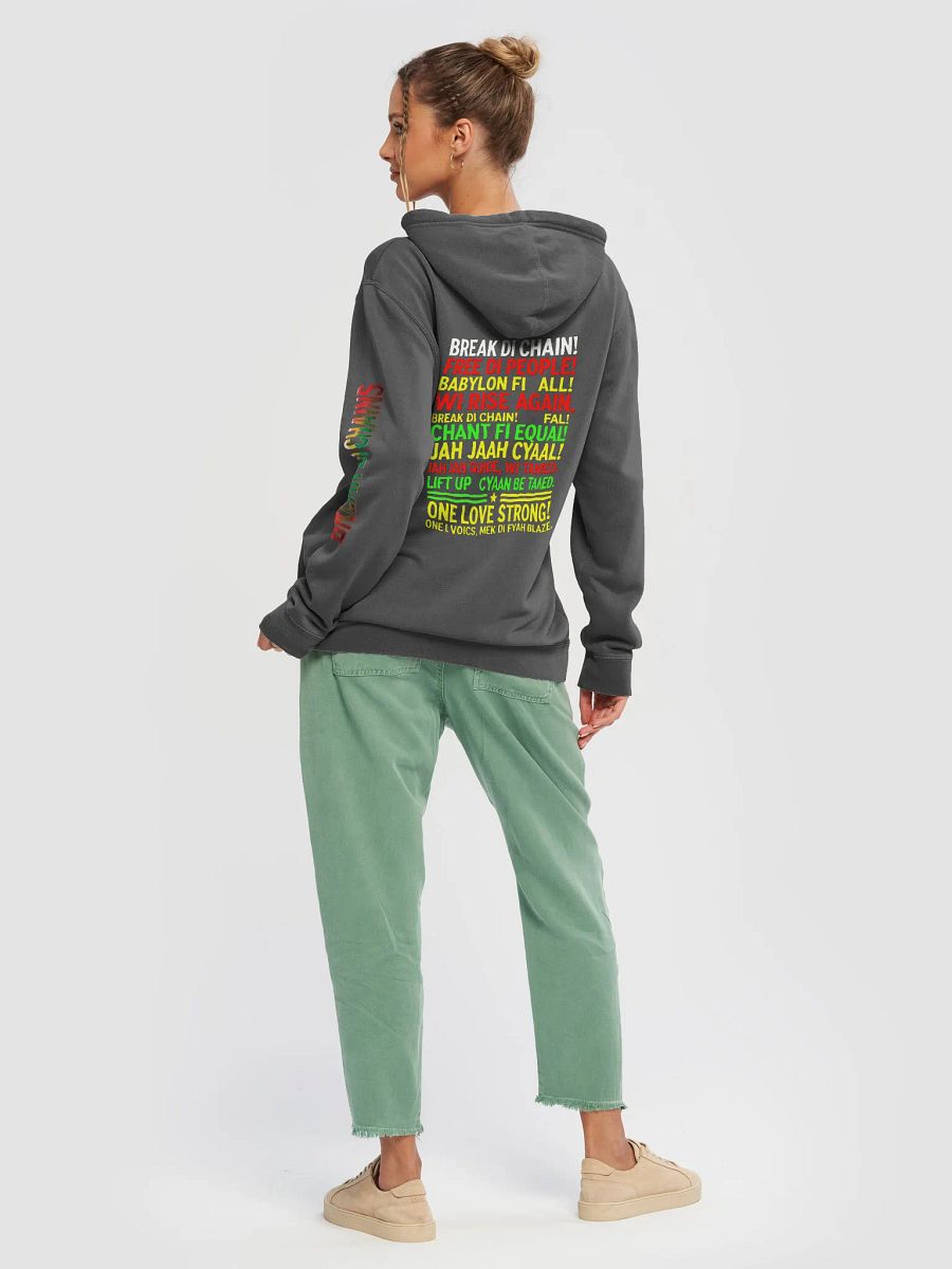 🔥 Break Di Chains x Independent Trading Co. – Pigment Dyed Hoodie product image (4)