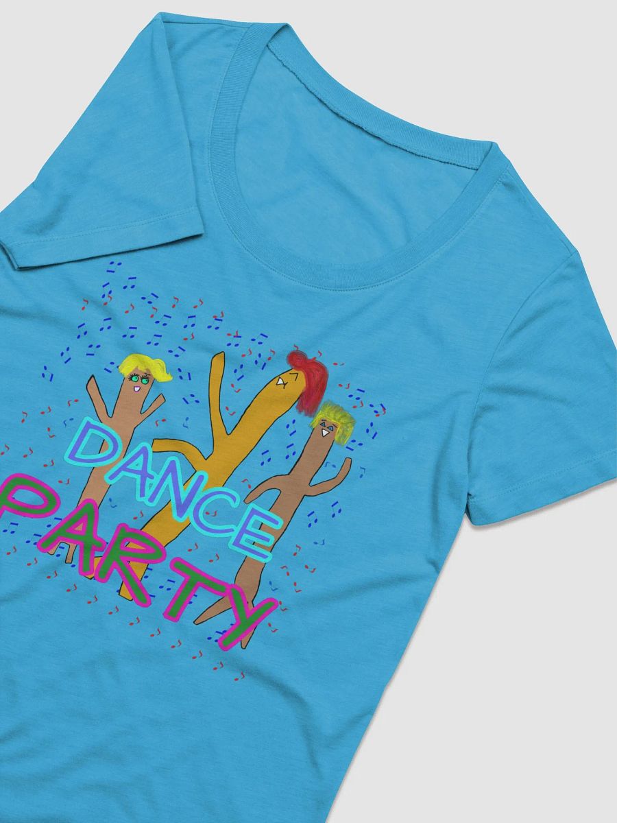 Dance Party Ladies' Triblend Short Sleeve T-Shirt product image (16)