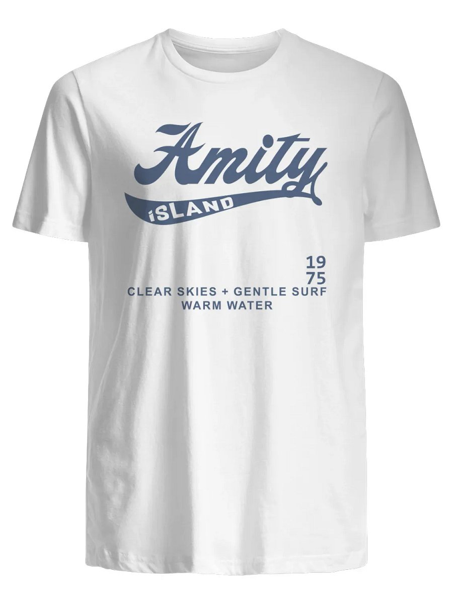 Jaws Amity Island 1975 T-Shirt product image (1)