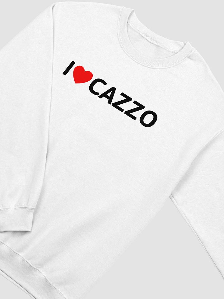 I ♥️ cazzo crewneck light product image (5)