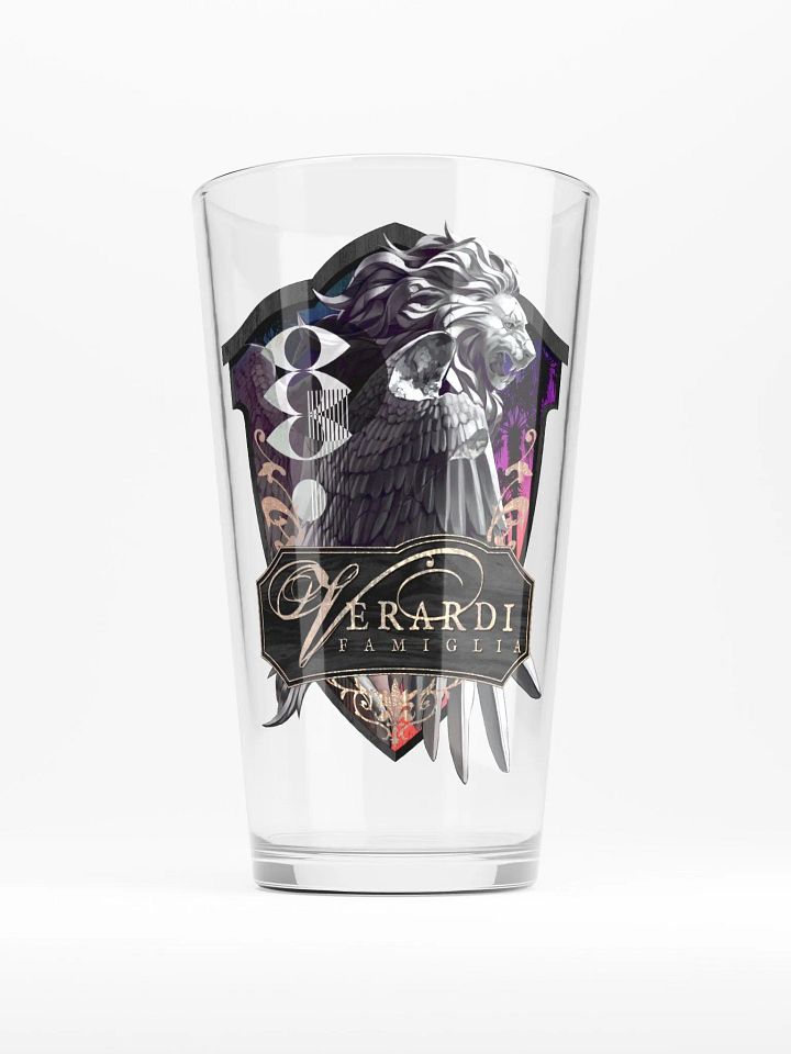 Verardi Famiglia Pub Sign ✦ Shaker Pint Glass product image (1)