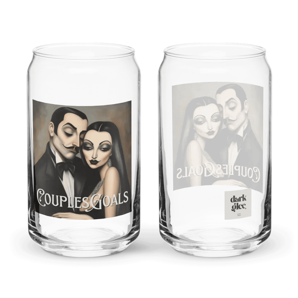 Couples Goals Can-Shaped Glass product image (5)