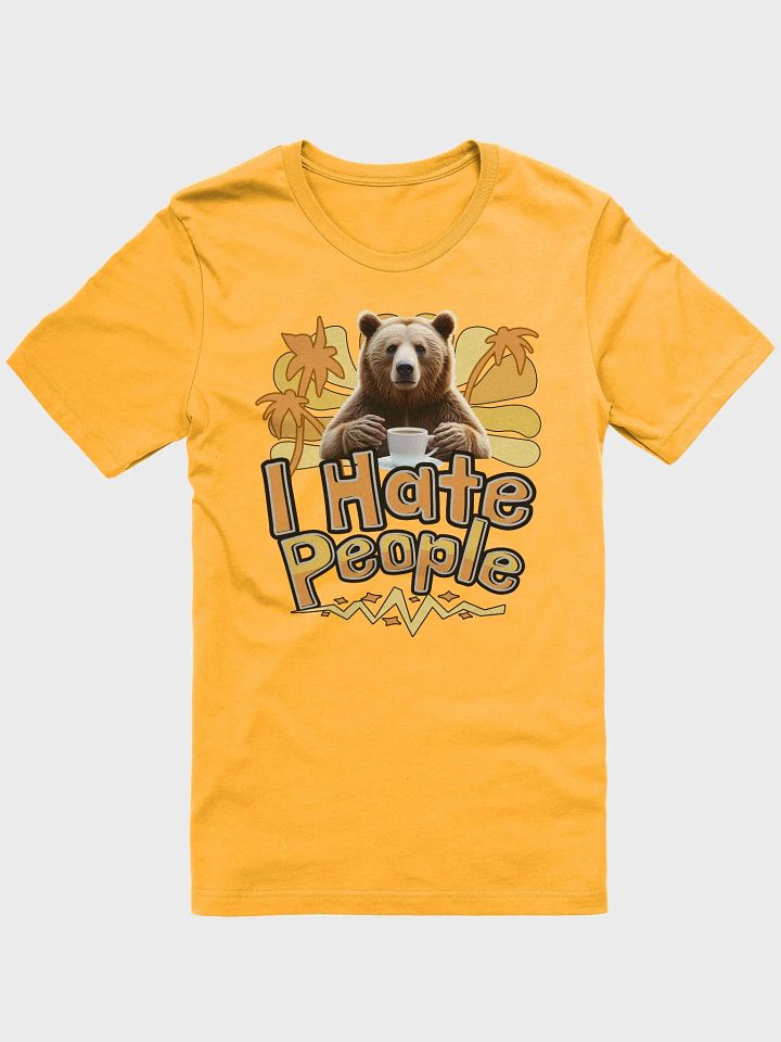 I Hate People Bearly Social T-Shirt product image (13)