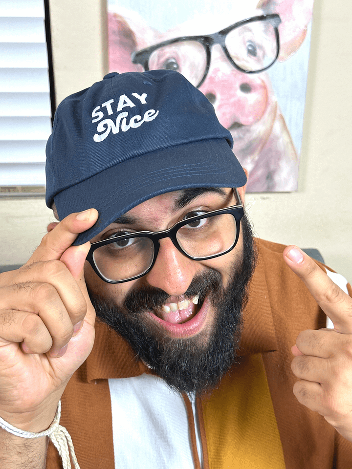 Stay Nice Hat product image (1)