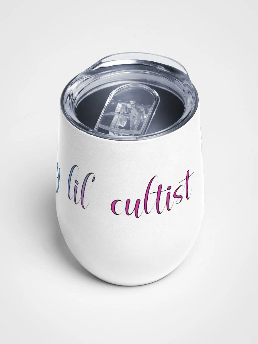 Tipsy Lil' Cultist Wine Tumbler product image (5)