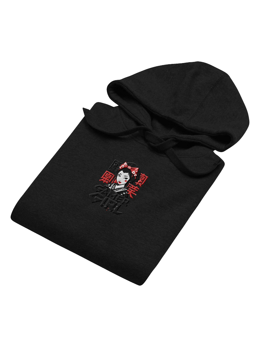 Geisha Gamer Center Embroidered Hoodie product image (4)