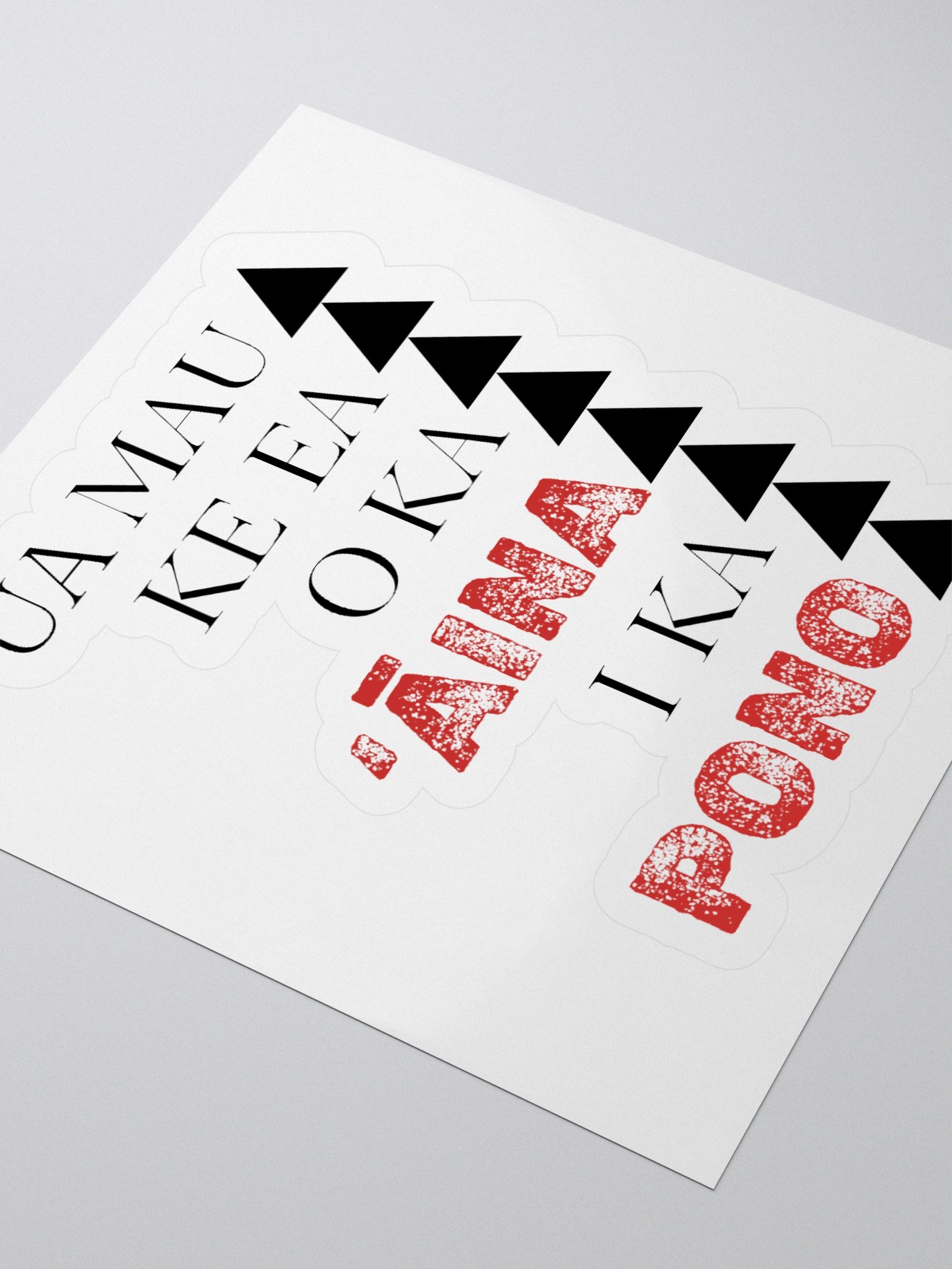 Stickers- Ua Mau Ke Ea O Ka Aina I Ka Pono product image (7)