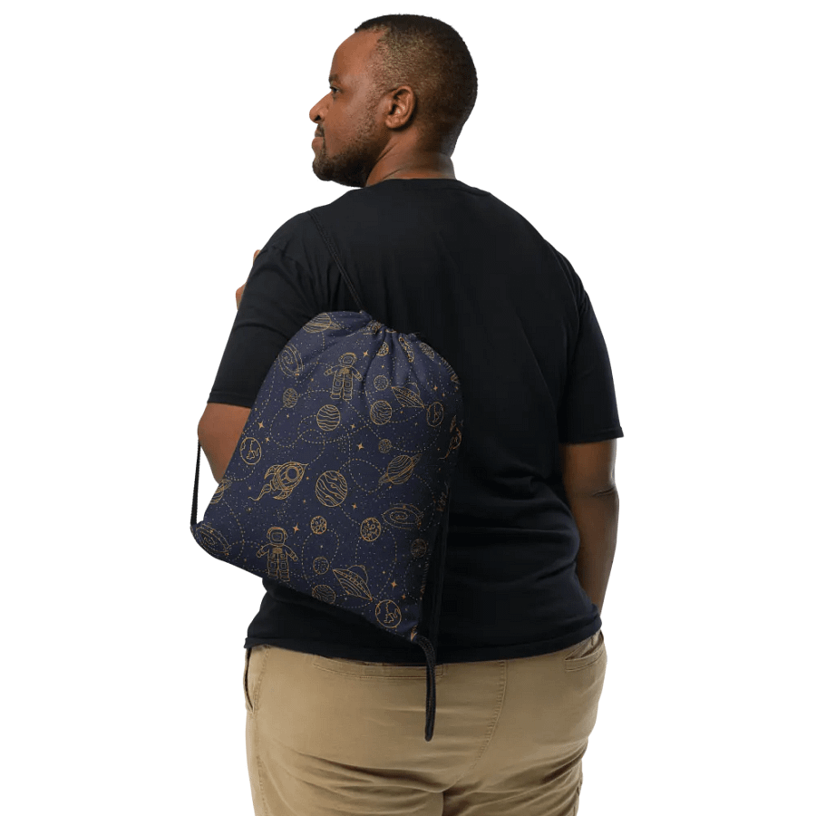 Explore The Universe Drawstring Bag product image (6)