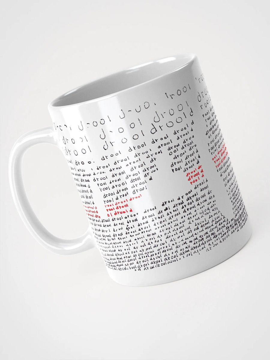 Drool White Glossy Mug product image (5)