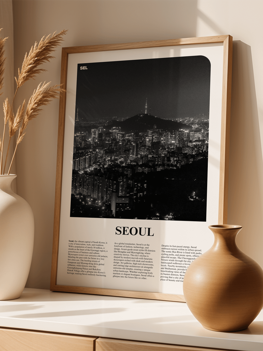 Seoul 01 Newspaper Poster product image (3)