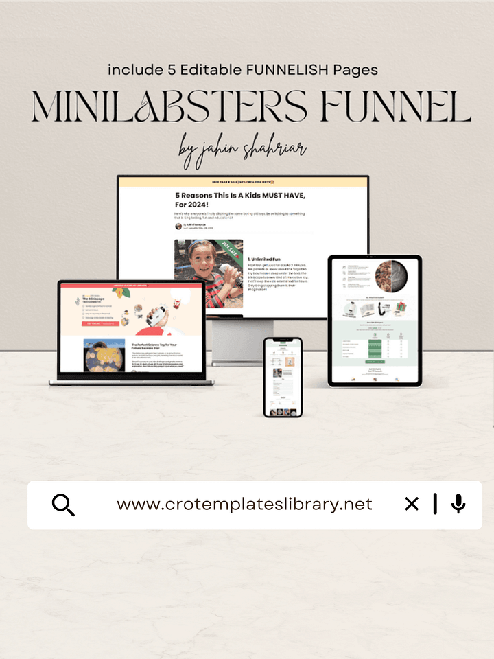 MiniLabster Funnelish Templates product image (1)