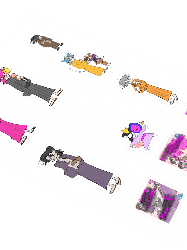 Moon Savers August Sticker + Ray and Hampan product image (2)