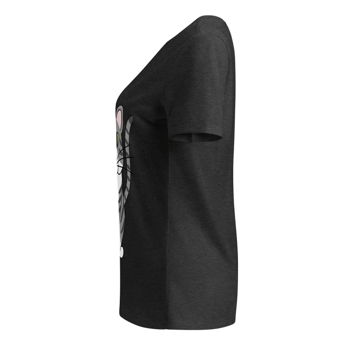 Tabby Cat Women's Relaxed V-Neck Tee product image (13)