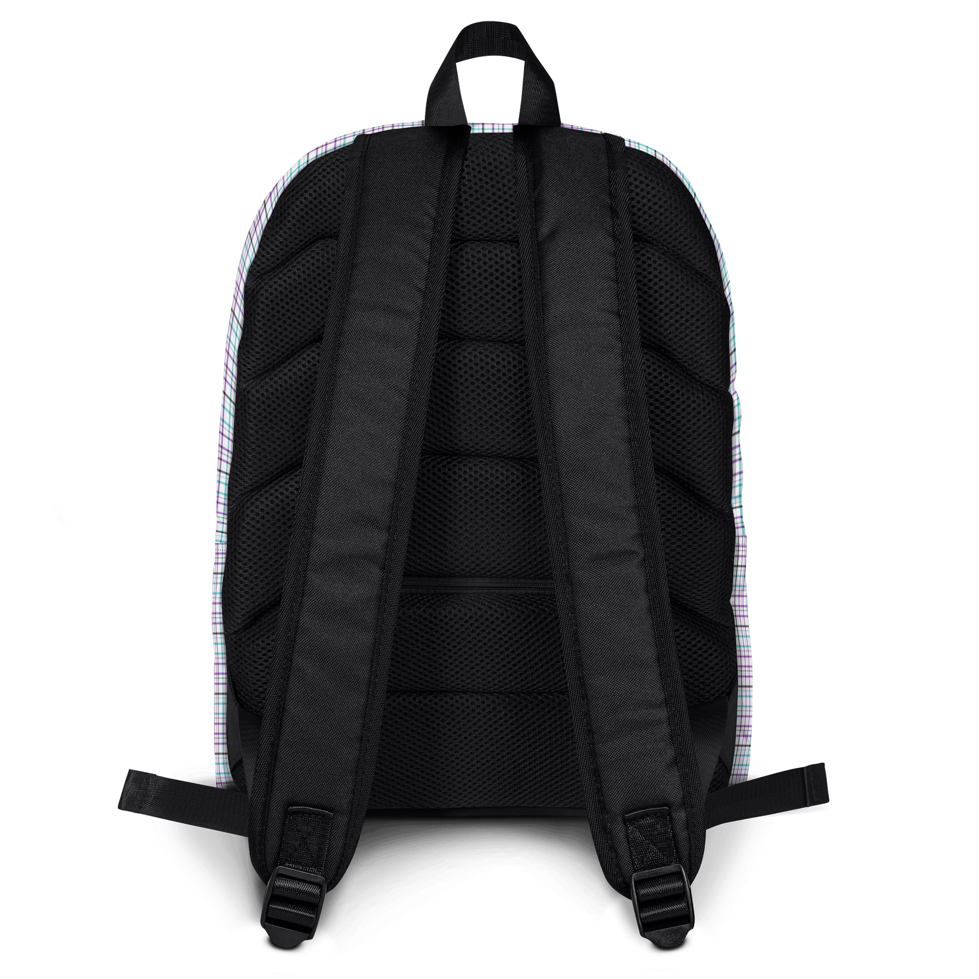 White Plaid Backpack product image (2)