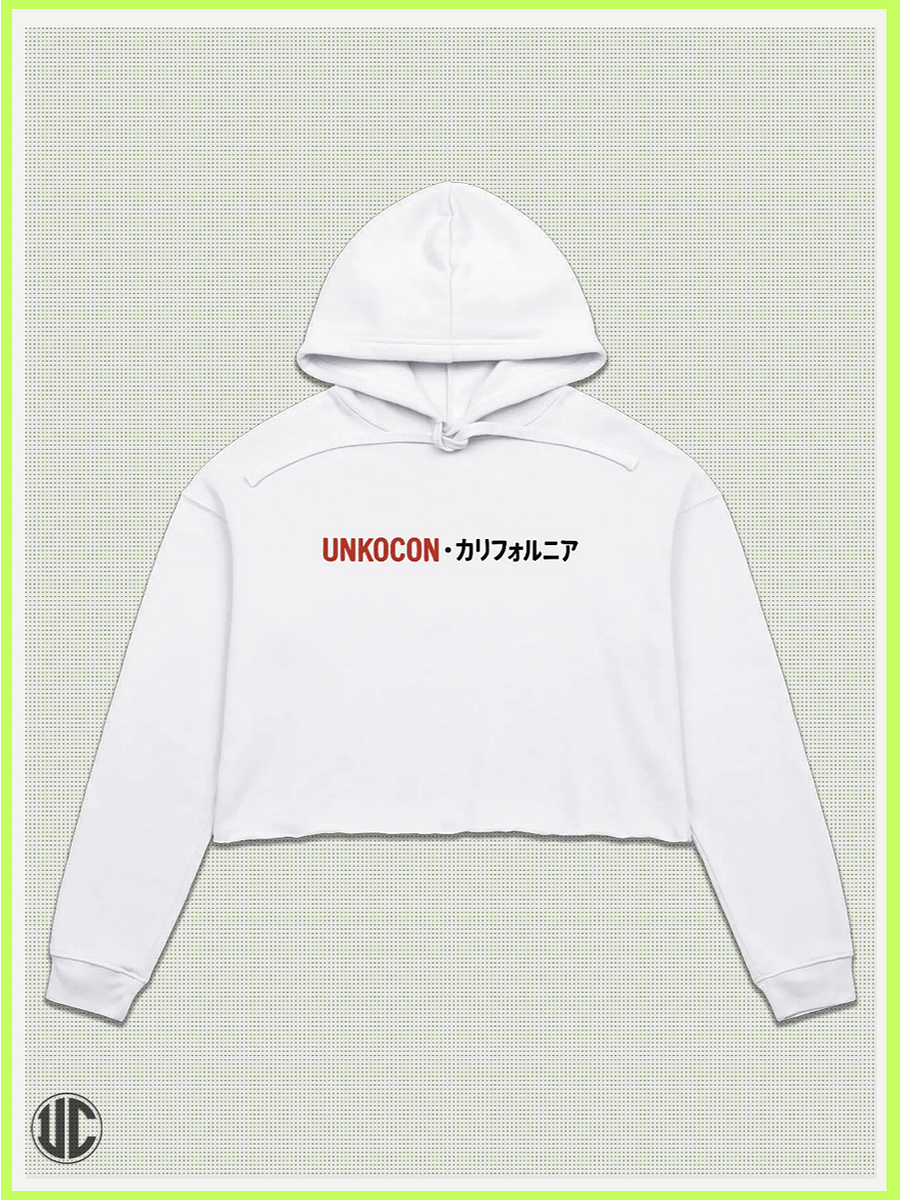 UnkoCon – Ventura CA Surfer Crop Hoodie product image (2)