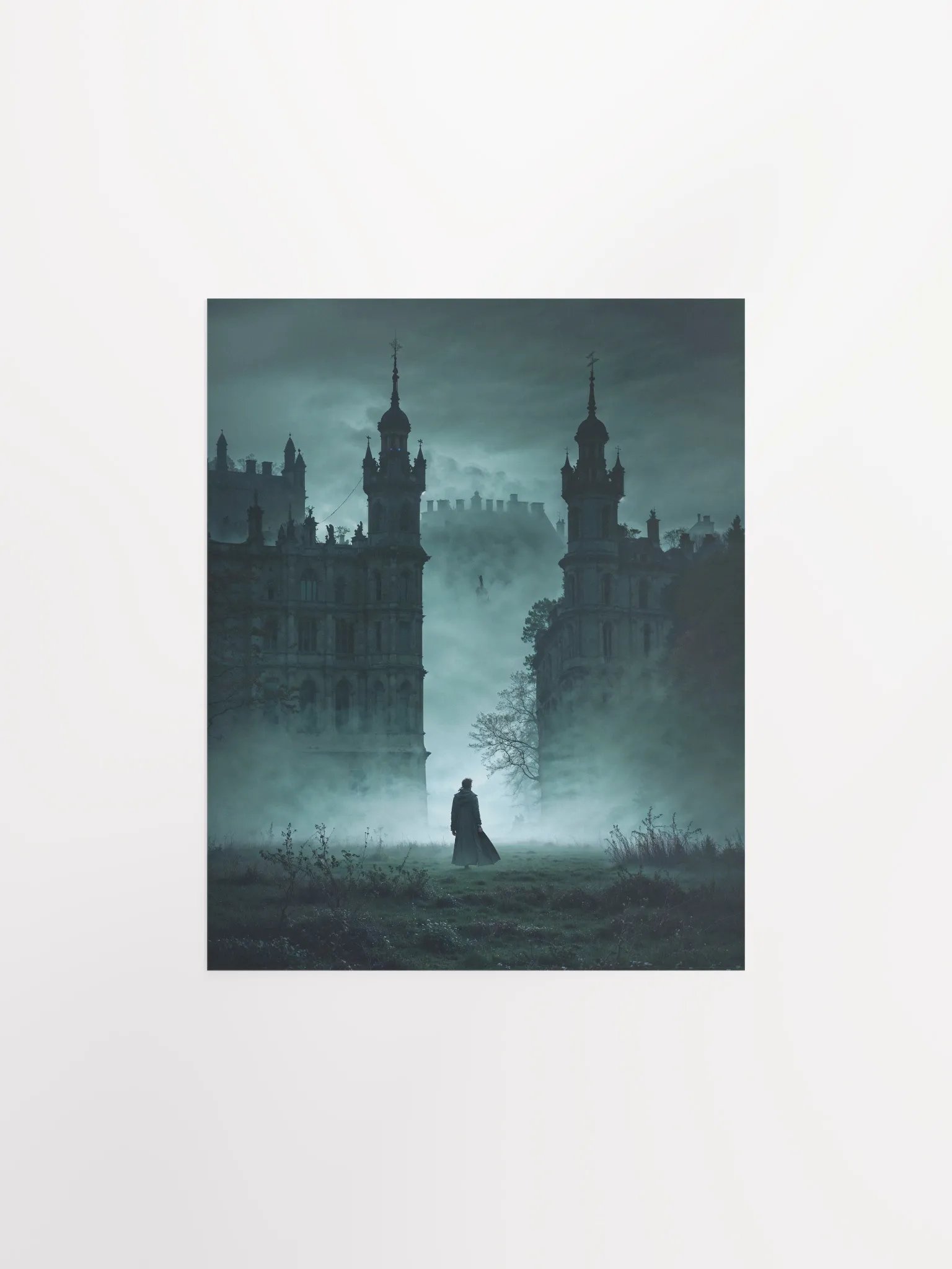 The Fog Between Towers Matte Poster product image (2)