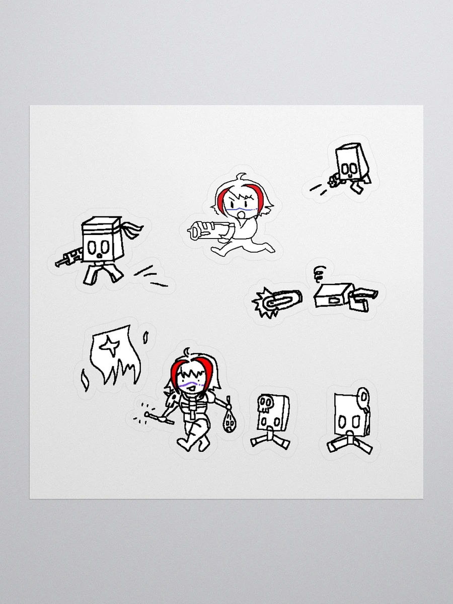Doodle Stickers - Quake, Diablo 2 product image (2)