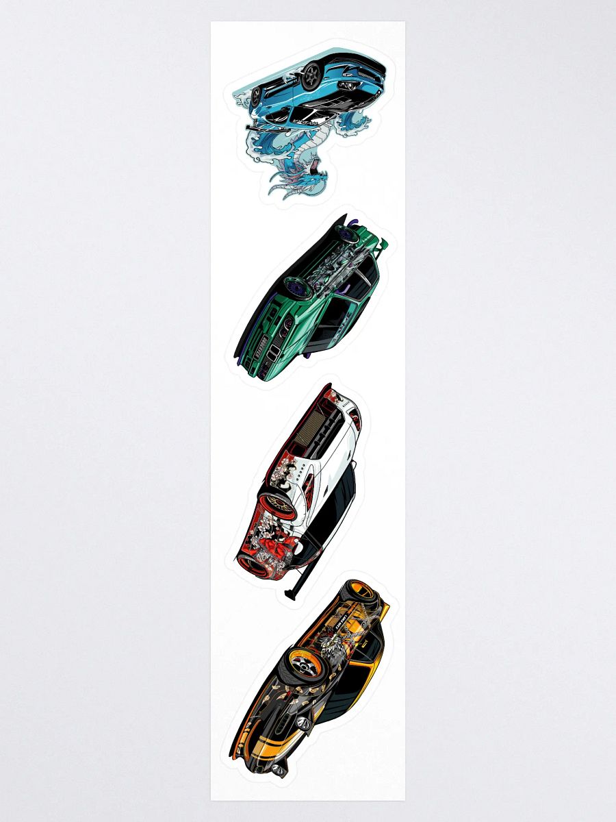 Sticker Strip 15" x 3.75" Sport Cars product image (3)