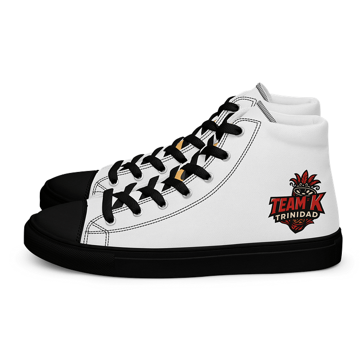 TEAM K TRINIDAD Women's High Top Canvas Shoes product image (1)