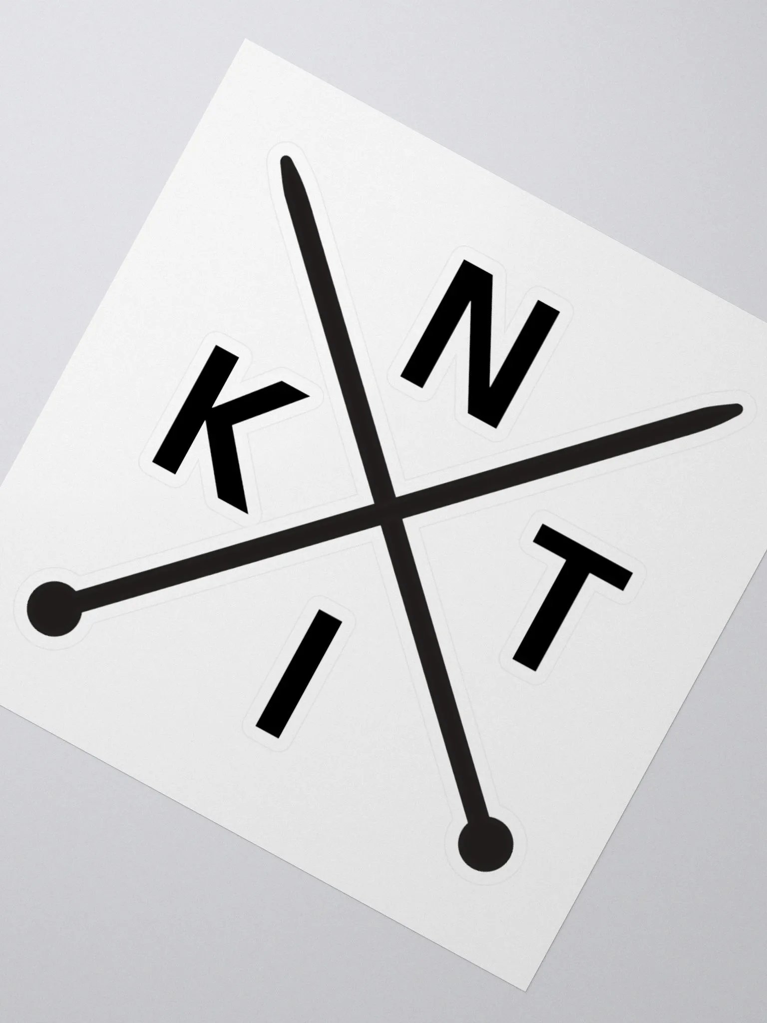 KNIT Sticker product image (3)
