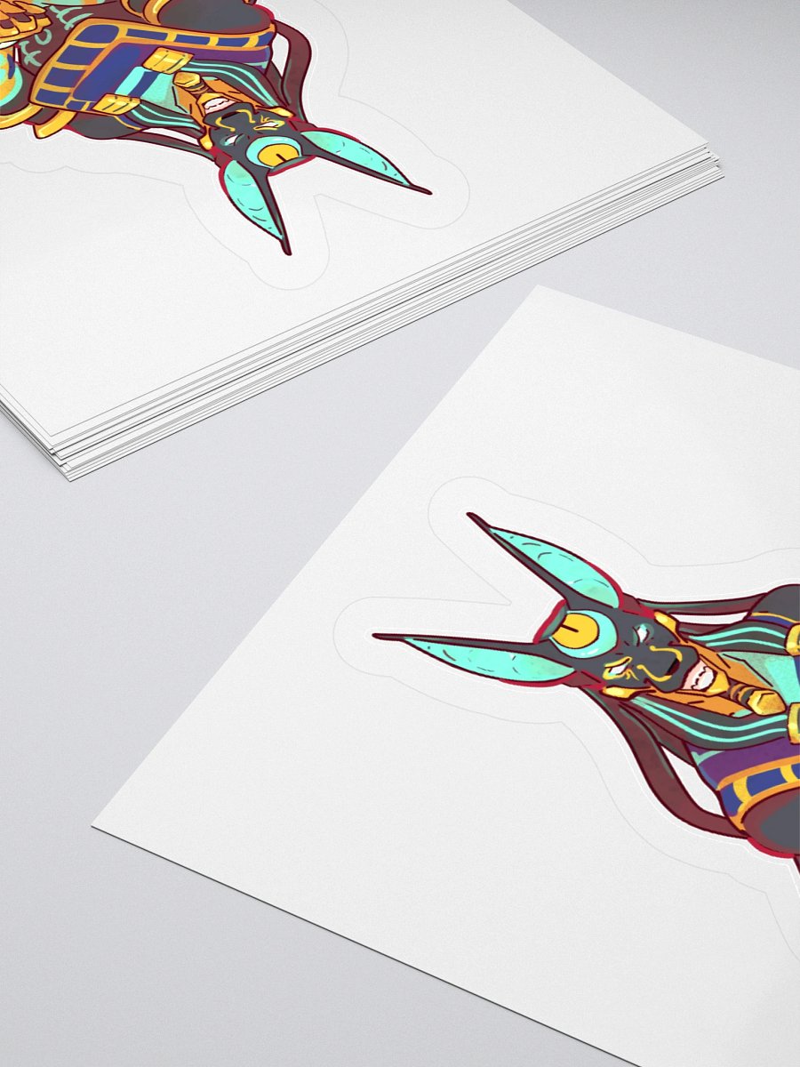 Cyber Anubis Sticker product image (12)