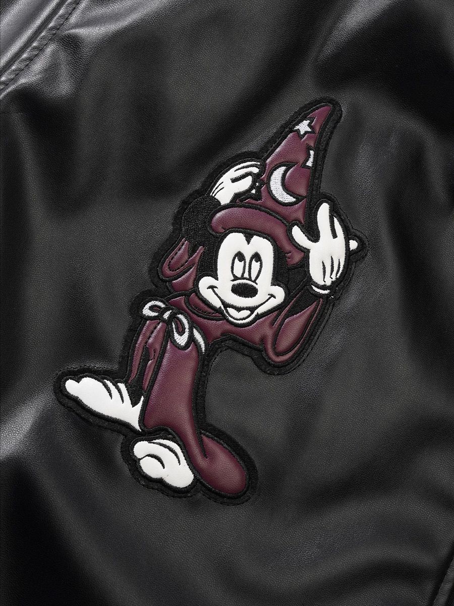 Black Fantasia Bomber Jacket product image (3)