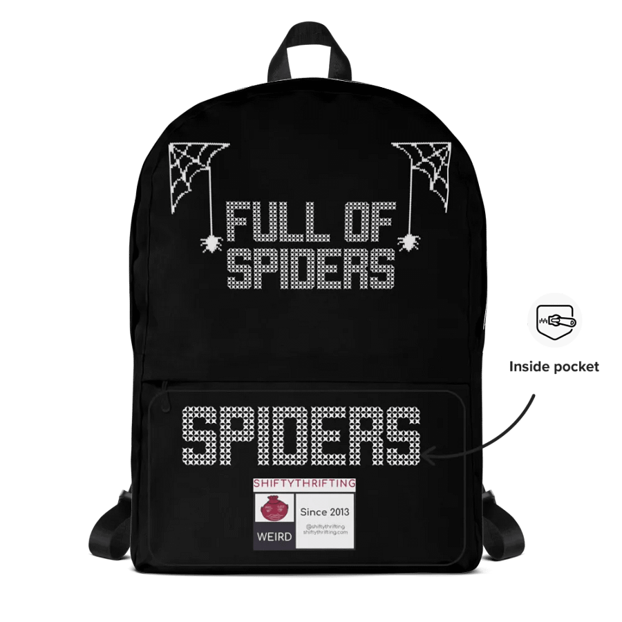 Full of Spiders backpack product image (5)