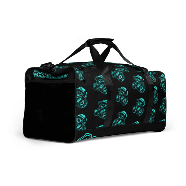 Norsk Pulverlakk Biohazard Chic All-Over Duffle Bag Lys Blå product image (2)