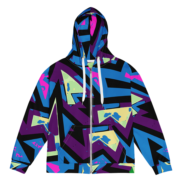 Vibrant Dreams Zip Hoodie by DTAC product image (1)