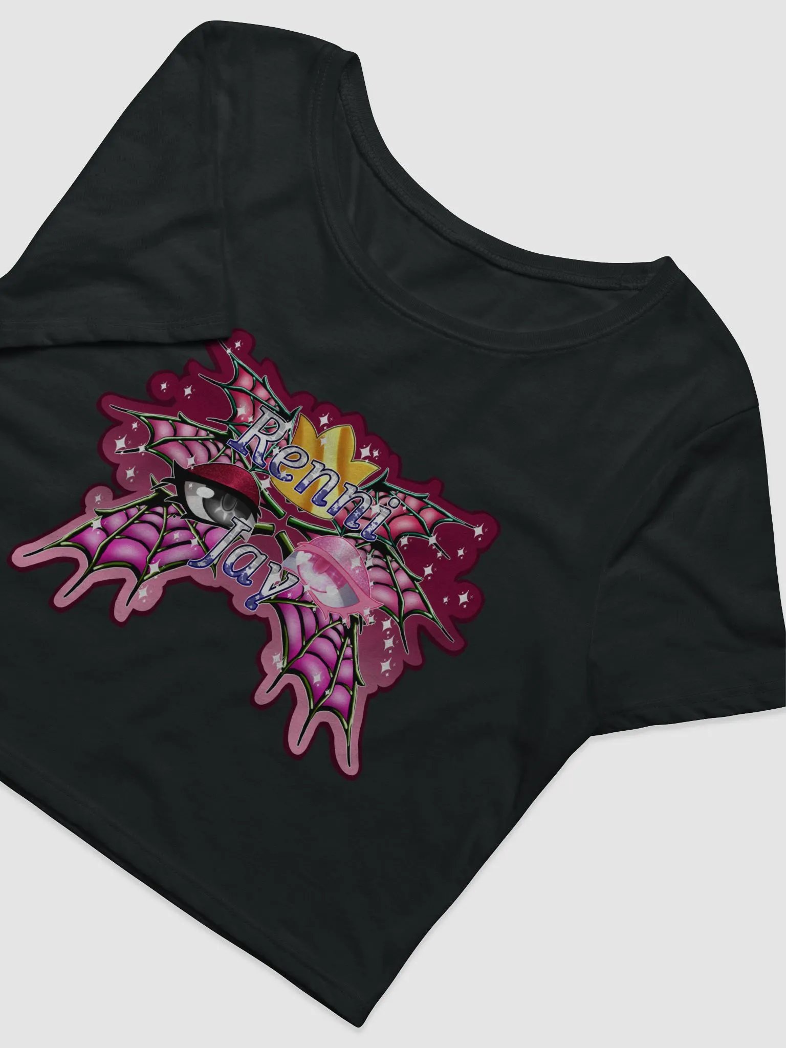 Renni Jay Vtuber Logo Crop top product image (3)