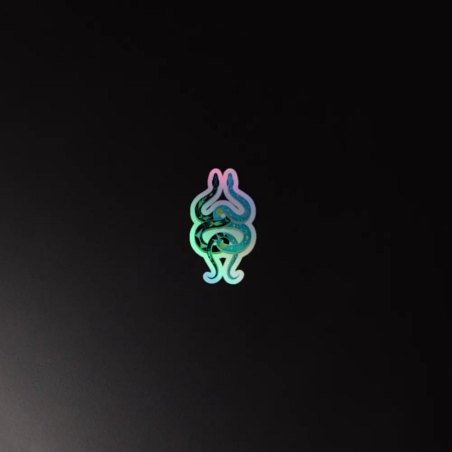 Intertwine Holographic sticker product image (4)