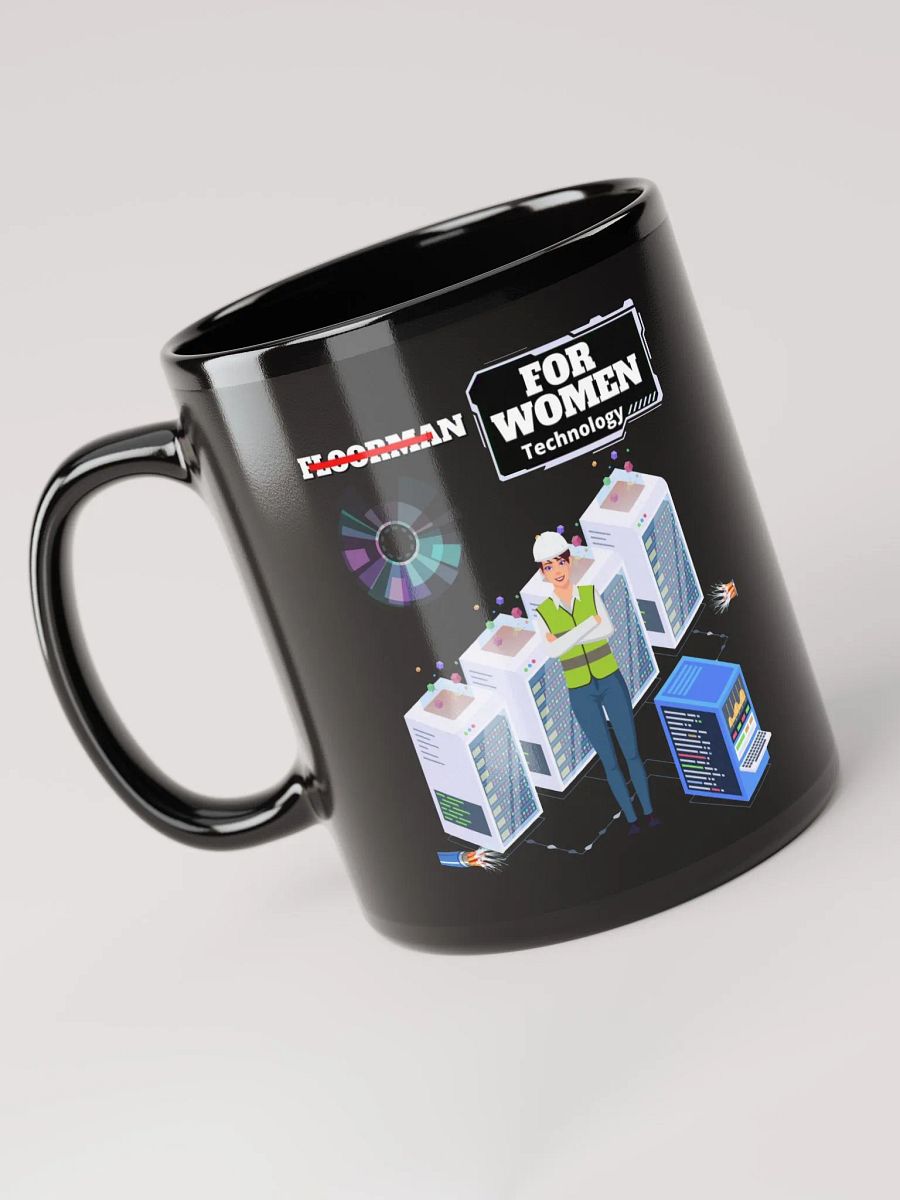 For Women Technology Black Mug product image (3)